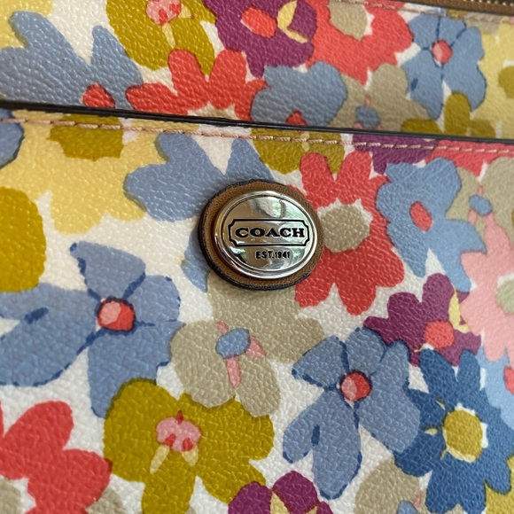Coach Crossbody Floral Designer Bag - Picture 3 of 6